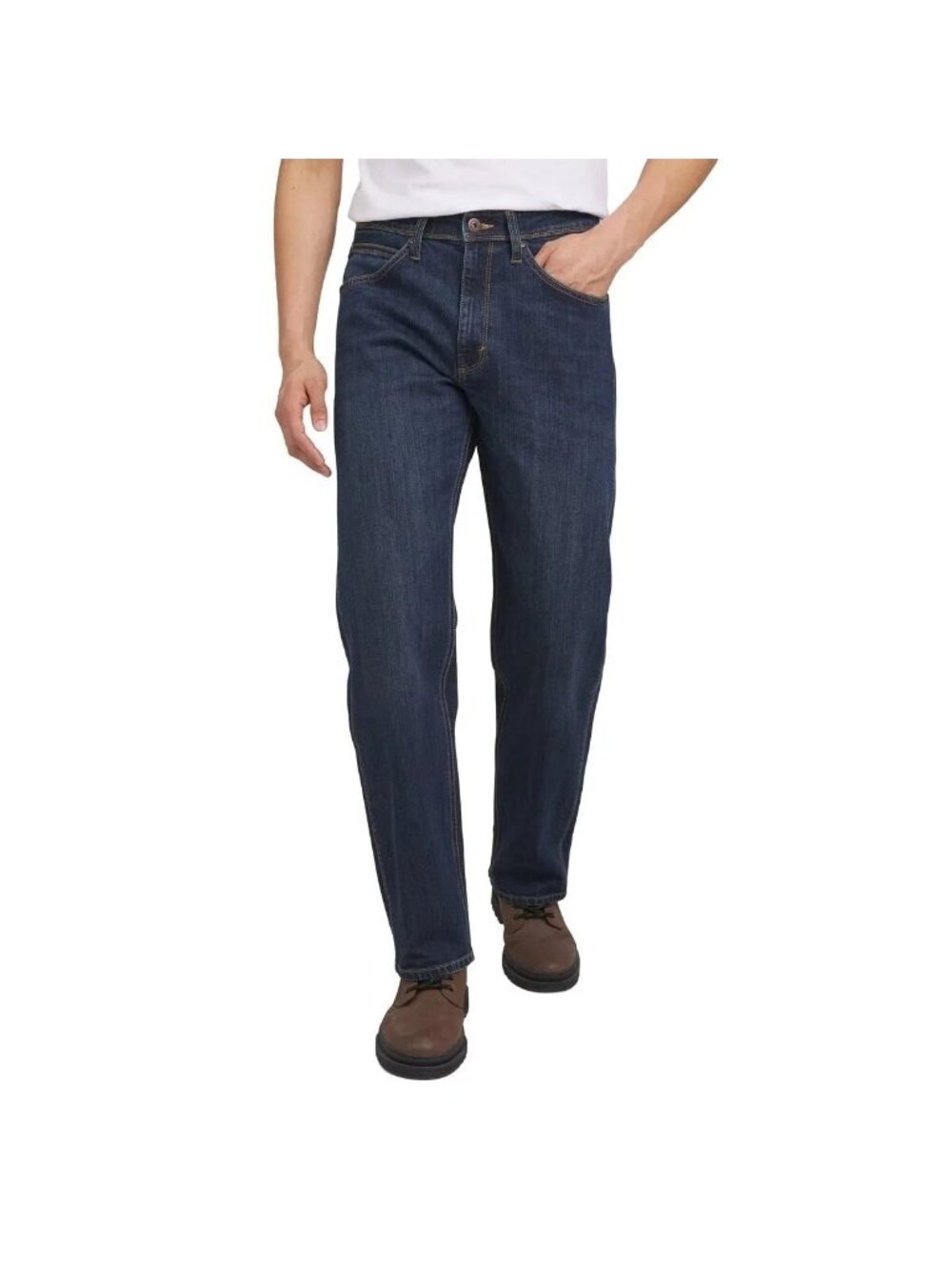 Wrangler Relaxed Fit Men's 34x34 Blue Denim Jeans  N1446